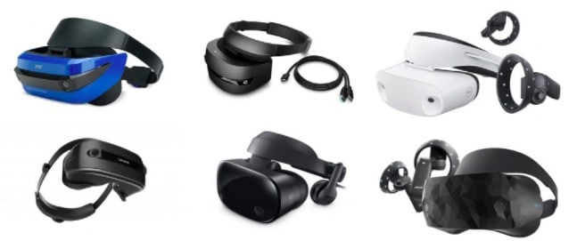 COMPARATIF WMR, comparatif windows mixed reality, comparatif casques wmr