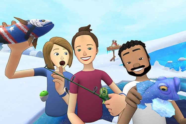 Facebook Spaces sur HTC Vive