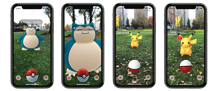 pokémon go ar réalisme