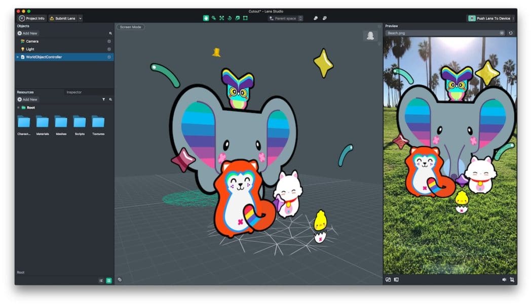 Snapchat, réalité augmentée, Lens Studio, Snap Inc., smartphone, application