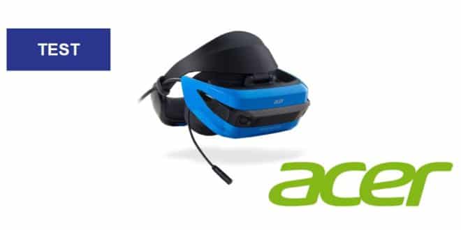 Acer Windows Mixed Reality Test Du Casque De Réalité Virtuelle Ah101