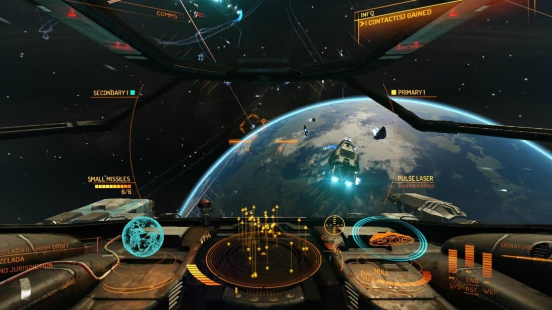 Elite Dangerous test du simulateur spatial VR le plus réaliste