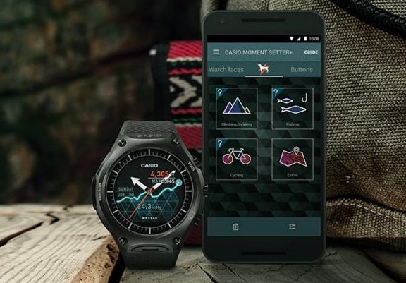 smartwatch, montre connectée, Casio G-Shock Rangeman GPR B-1000