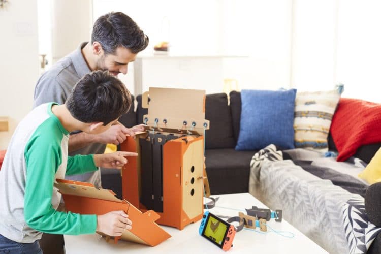 nintendo labo famille