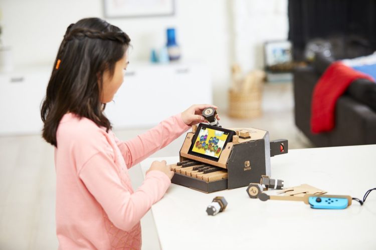 nintendo labo piano