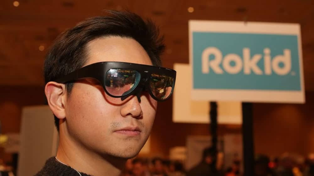 Rokid lunettes réalité augmentée prototype CES 2018