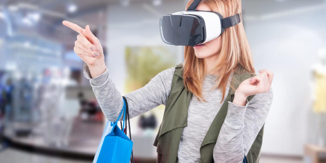 v-commerce shopping retail e-commerce vr ar réalité virtuelle augmentée