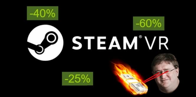 Couverture soldes Steam VR