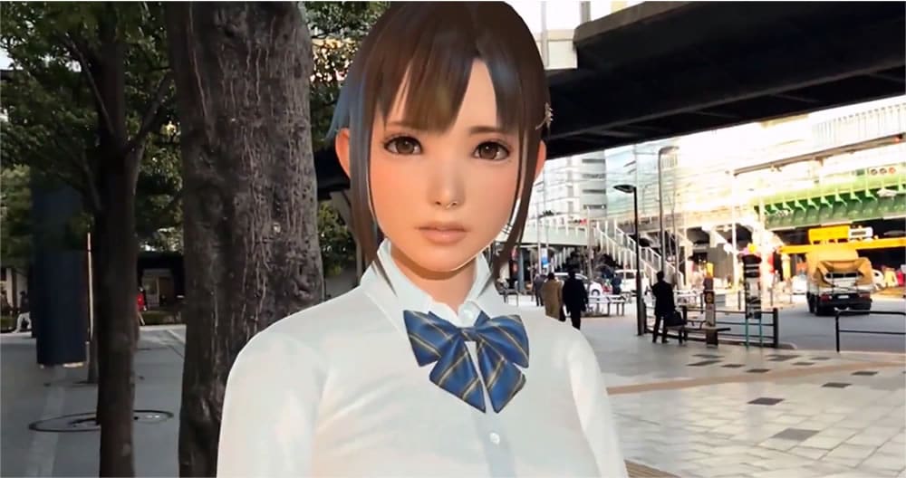Nanojo réalité augmentée petite amie virtuelle