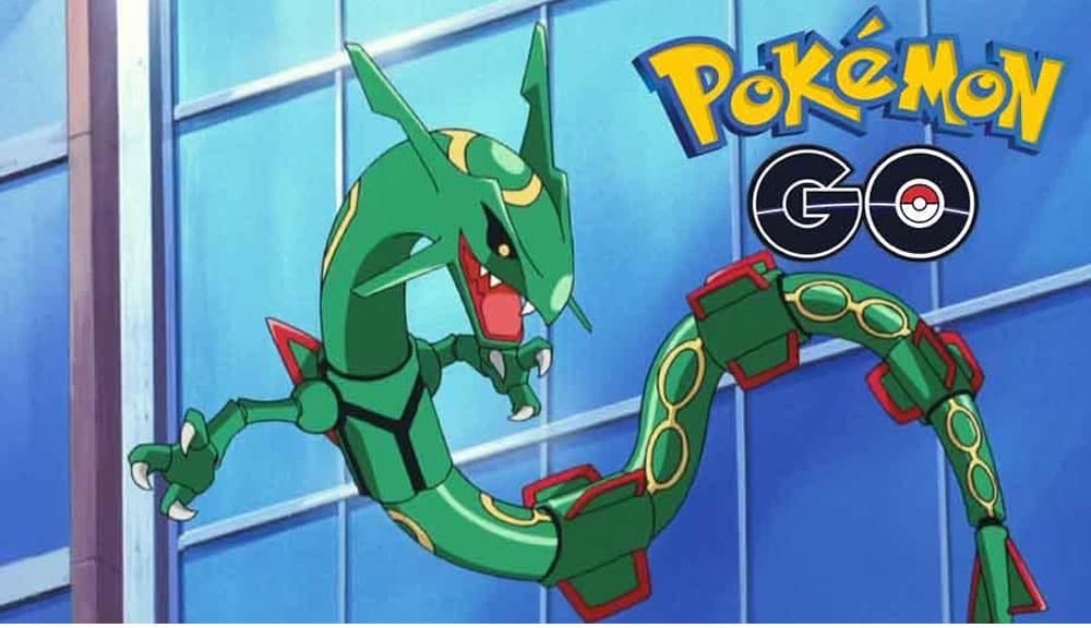 Légendaire Rayquaza Pokémon GO