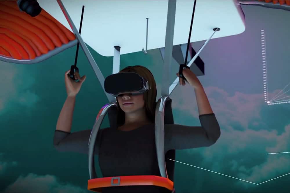 Paradrop VR simulateur parapente