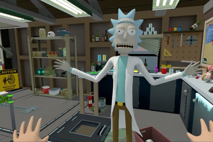 Rick and Morty PS VR avril 2018