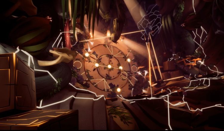Décors de l'expérience VR Incarna