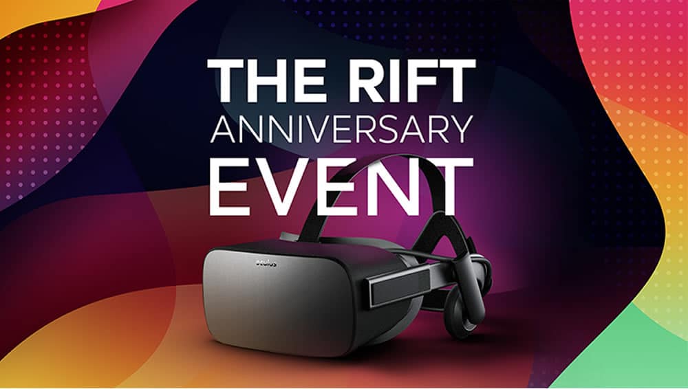 Anniversaire Oculus Rift cadeaux