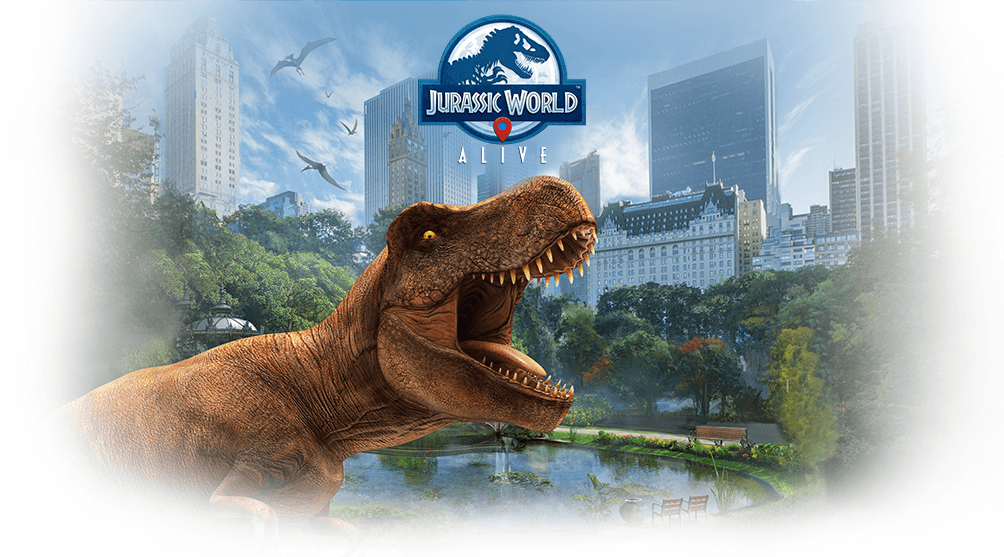 jurassic world alive ar