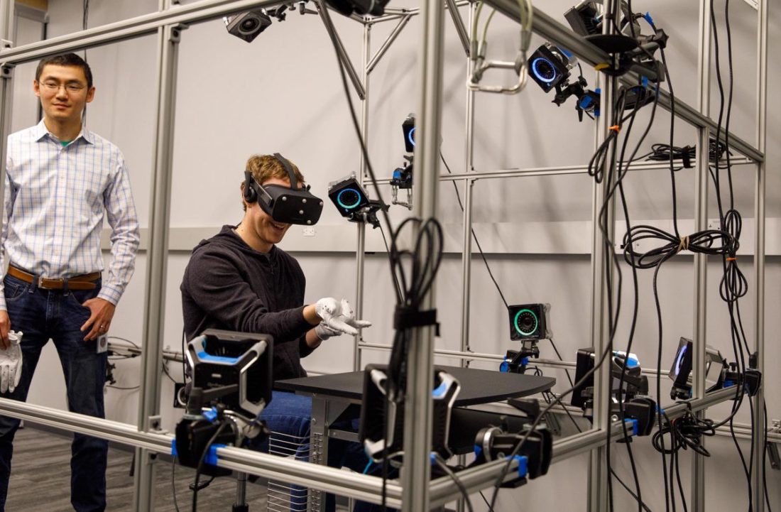 oculus rift 2 haptique mark zuckerberg