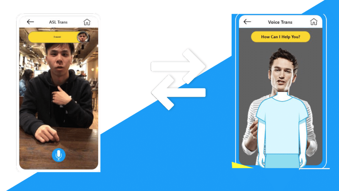 réalité augmentée langage signes android ios