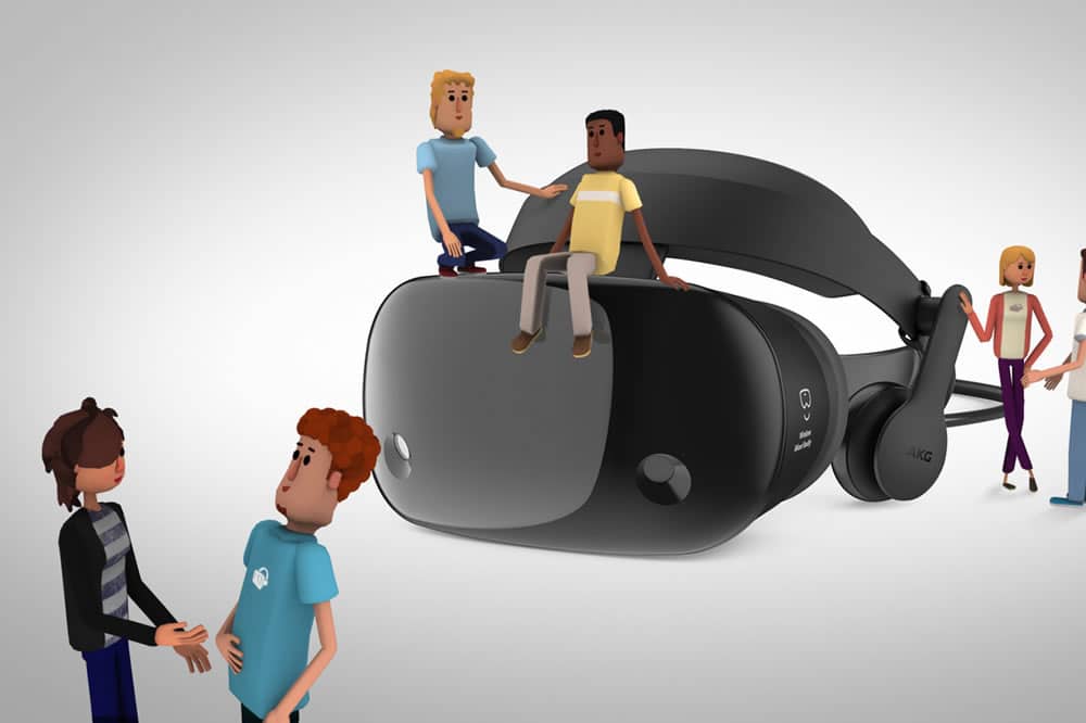 Réseau social réalité virtuelle VR application