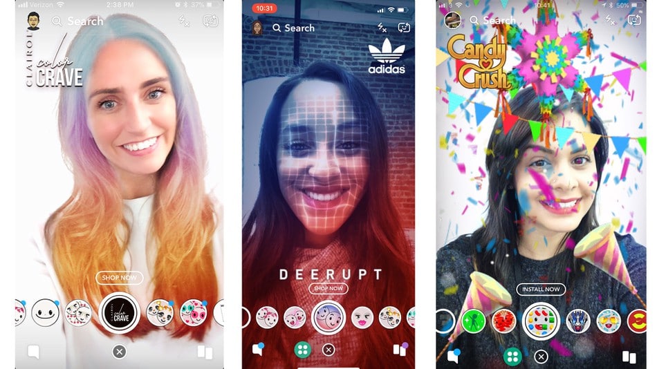 snapchat shopping ar