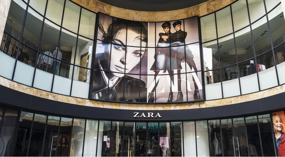 Zara expérience en réalité augmentée