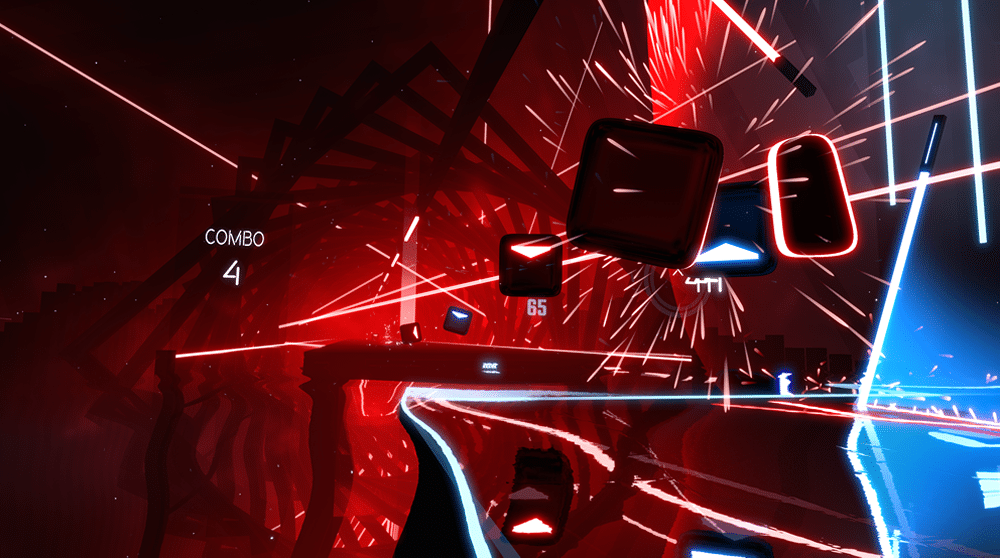 Beat Saber jeu rythmique en réalité virtuelle