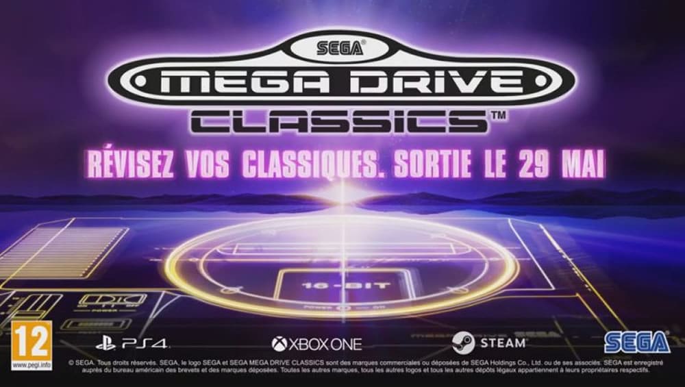 Sega Mega Drive Classics réalité virtuelle