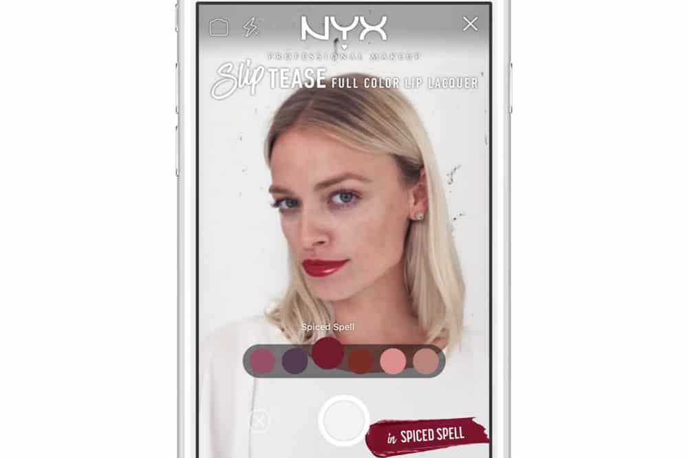 Modiface L'Oréal Facebook maquillage réalité augmentée