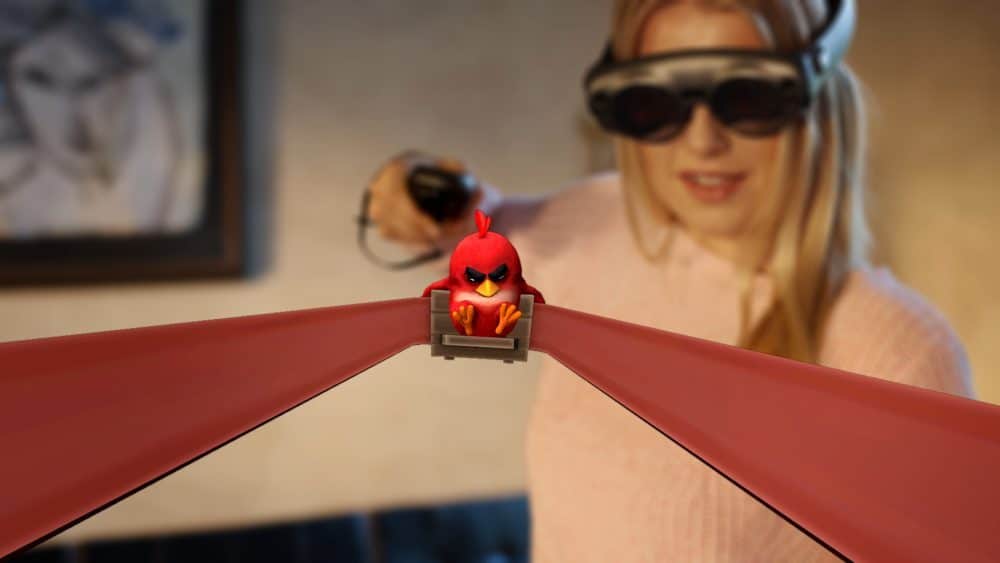 magic leap one angry birds fps