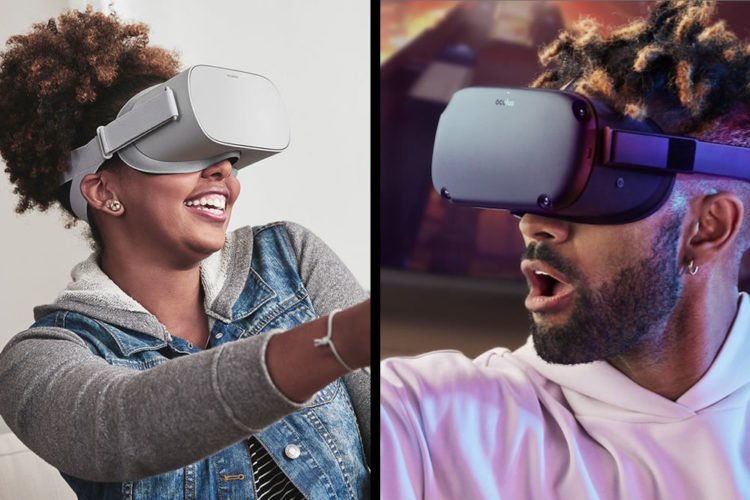 Différences entre les casques de réalité virtuelle Oculus Go et Oculus Quest