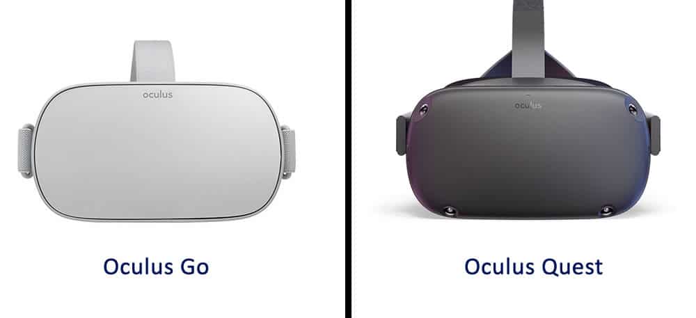 Différences entre l'Oculus Go et l'Oculus Quest émulateur