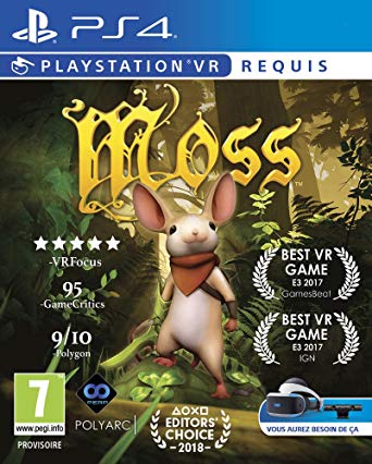 Moss VR le meilleur jeu VR est au prix de 24.99 pour le Black Friday