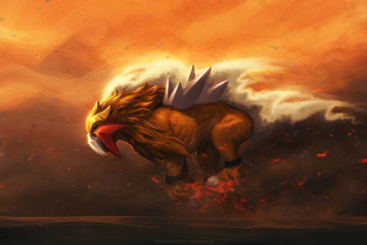 entei pokemon let's go 2 