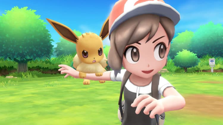 pokémon let's go evoli capture