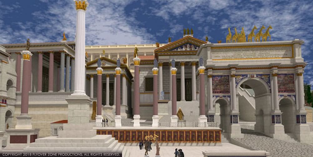 Rome antique réalité virtuelle