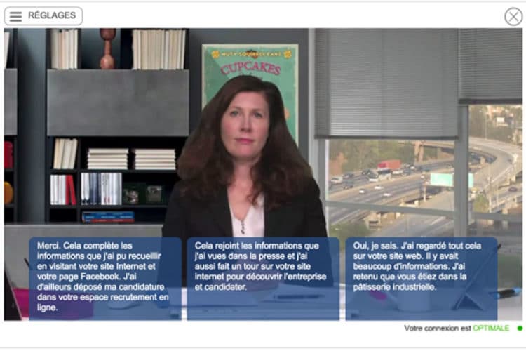 Pôle Emploi simulateur entretien d'embauche en réalité virtuelle