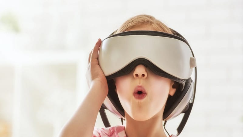 Réalité virtuelle santé plus jeunes enfants