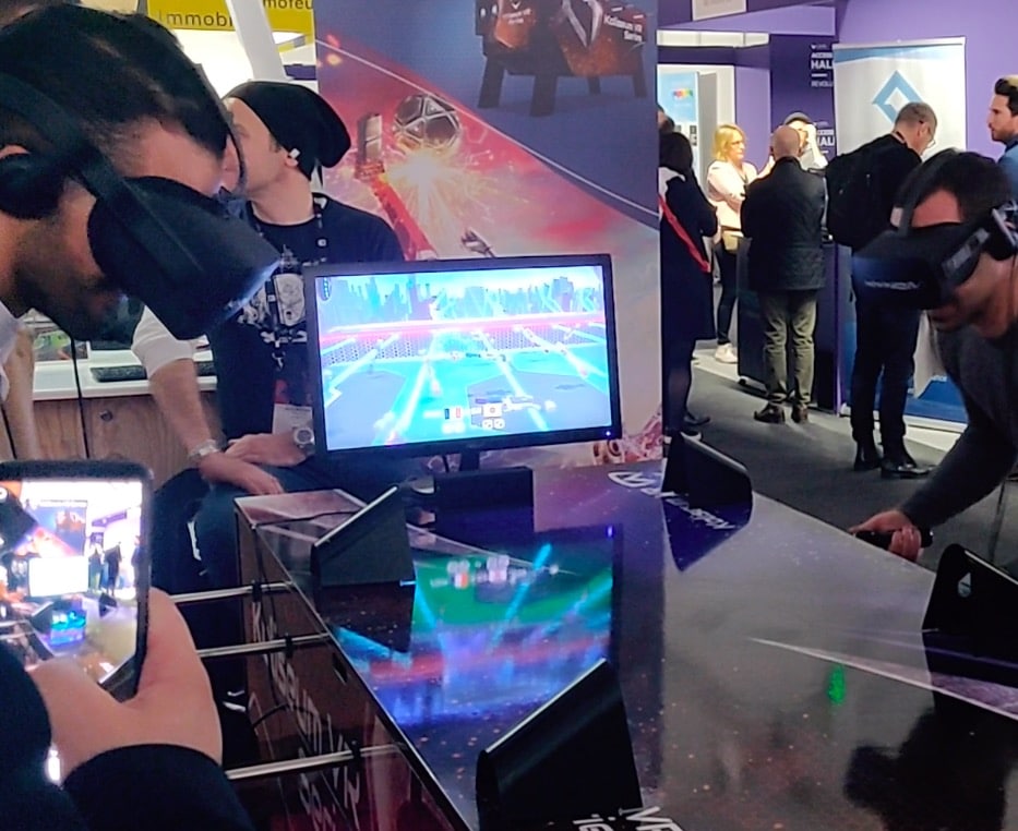 babyfoot realite virtuelle