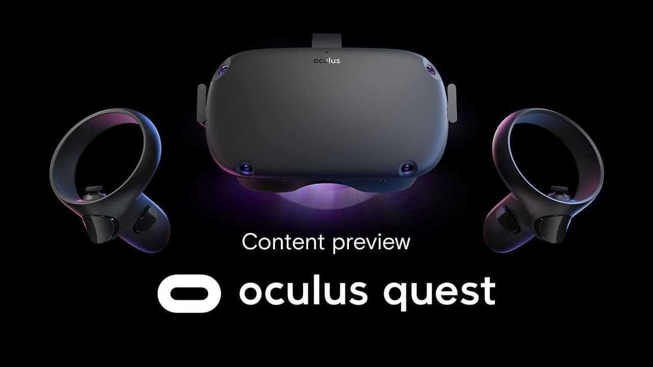 oculus quest content preview vidéo