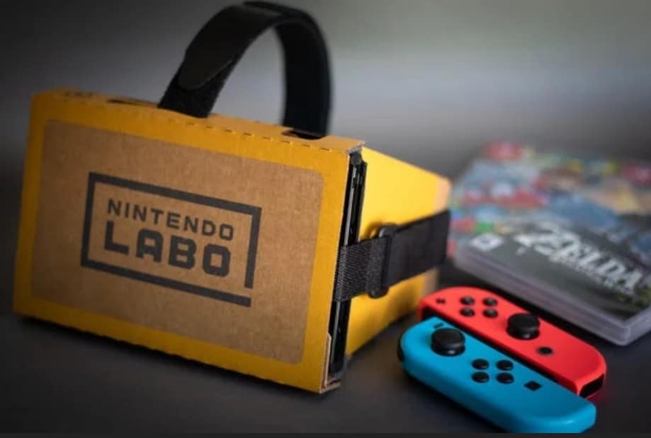 nintendo labo vr sweat proof gaming