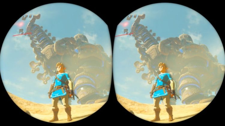 nintendo labo vr zelda