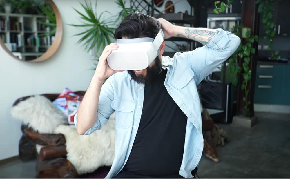 PVR Iris casque VR pour voir du porno en réalité virtuelle