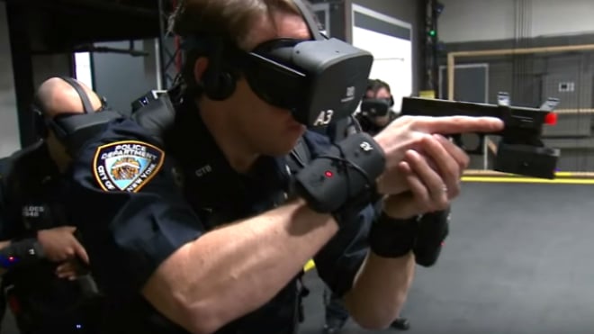 Police réalité virtuelle