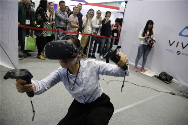 Chine réalité virtuelle augmentée