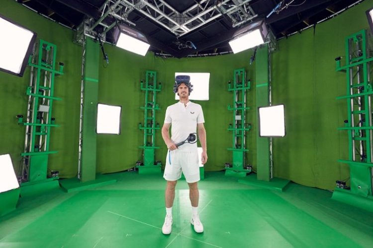 Andy Murray tennis réalité virtuelle