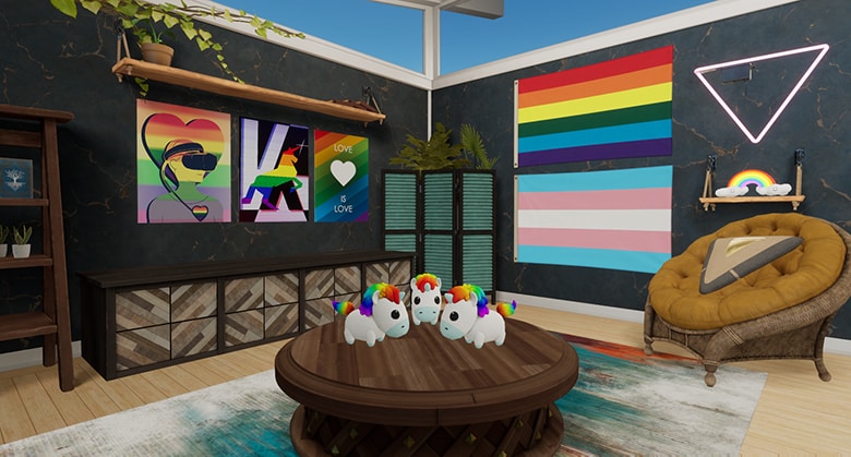 Pride Oculus Home