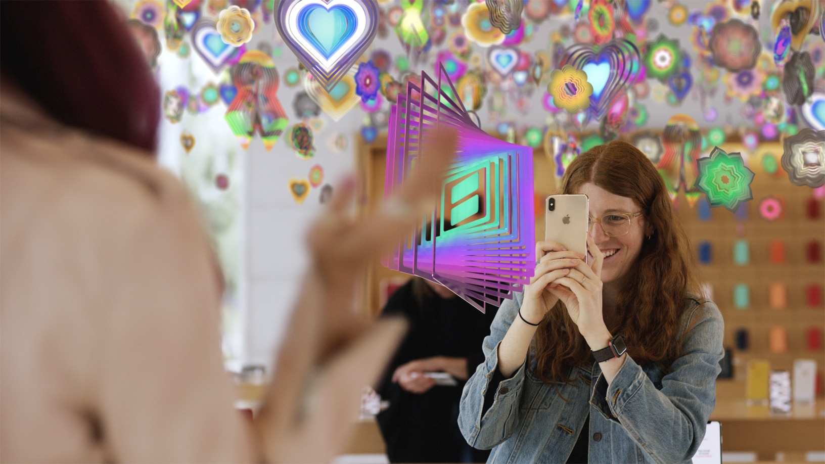 apple store art ar réalité augmentée