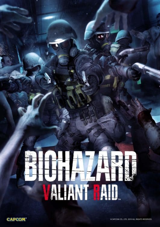 biohazard valiant raid poster 