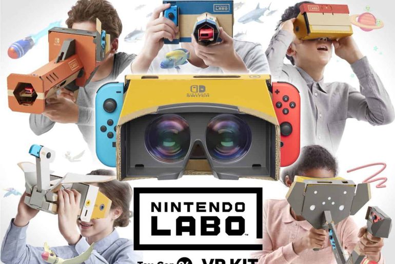 NintendoLab VR révélé depuis longtemps