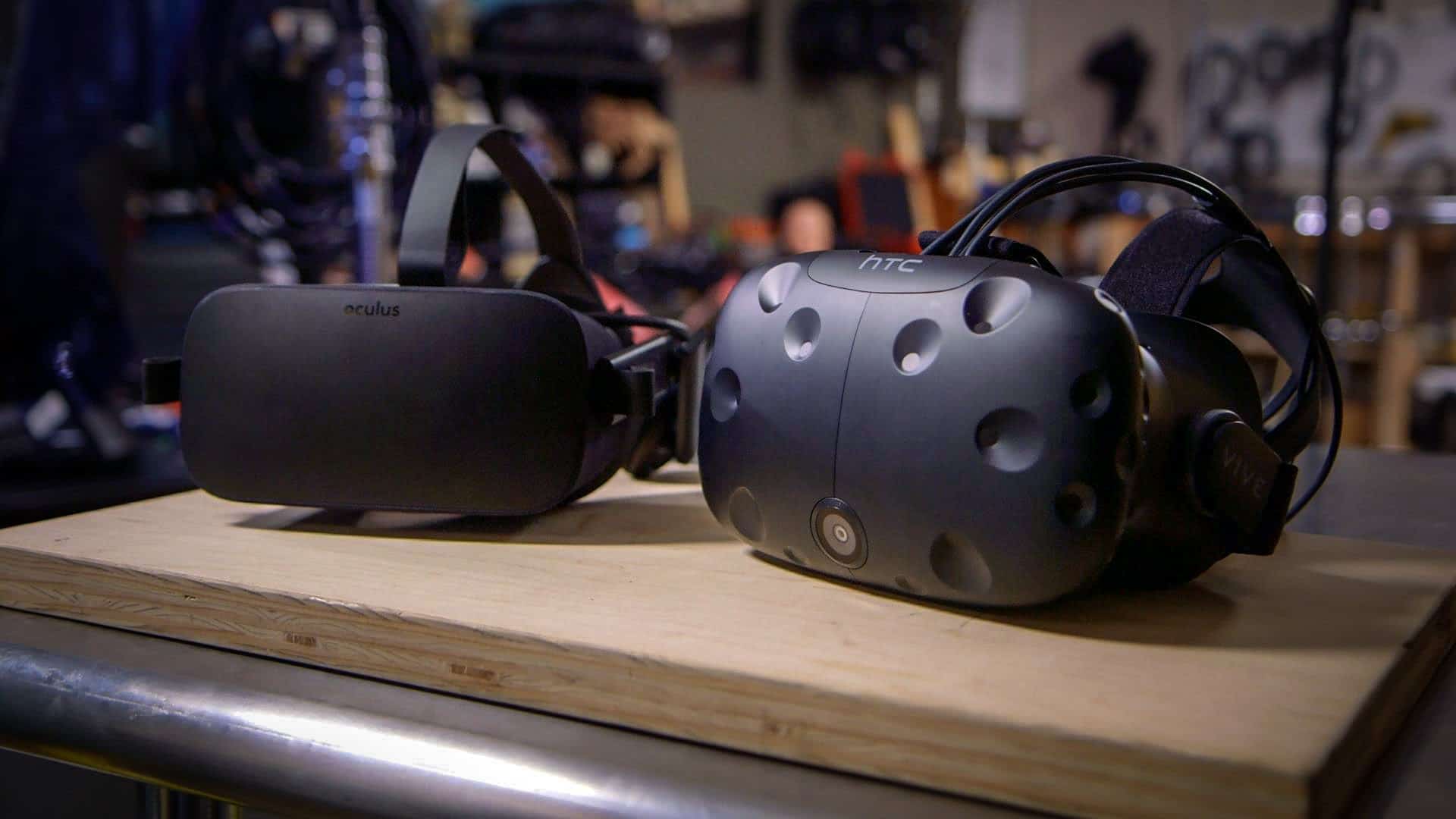 oculus rift vs htc vive