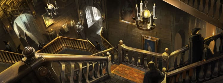 harry potter escalier 